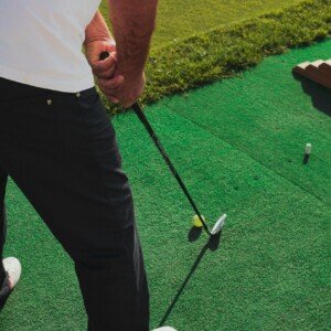 Mini golf park